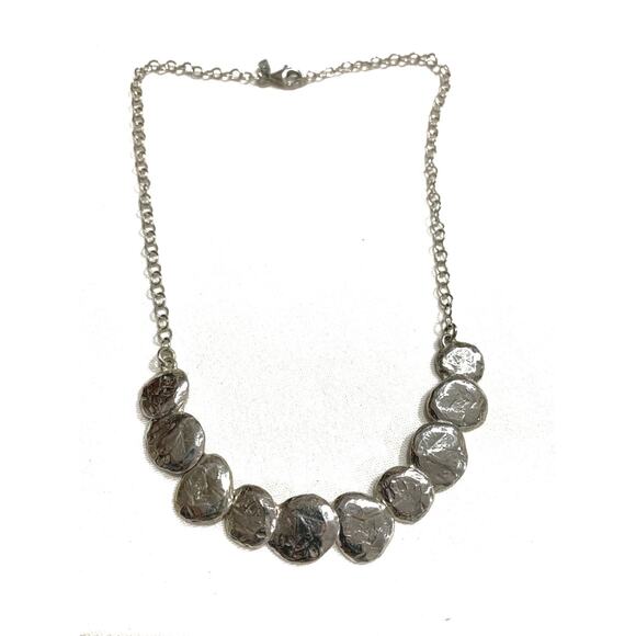 Sterling Silver Retired Silpada Solid 925 Necklace Weathered Sophisticated Look - Picture 3 of 10